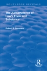 The Jurisprudence of  Law's Form and Substance - Book