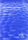 Intermediate Quantities : Logic, Linguistics and Aristotelian Semantics - Book