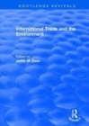 International Trade and the Environment - Book