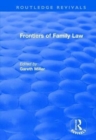 Frontiers of Family Law - Book