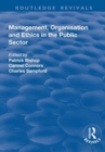 Management, Organisation, and Ethics in the Public Sector - Book