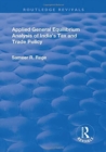 Applied General Equilibrium Analysis of India's Tax and Trade Policy - Book