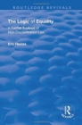 The Logic of Equality : A Formal Analysis of Non-Discrimination Law - Book
