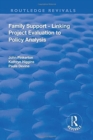 Family Support - Linking Project Evaluation to Policy Analysis - Book