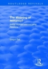 The Meaning of Militancy? : Postal Workers and Industrial Relations - Book