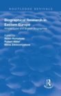 Biographical Research in Eastern Europe : Altered Lives and Broken Biographies - Book
