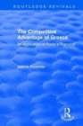 The Competitive Advantage of Greece : An Application of Porter's Diamond - Book