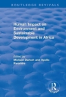 Human Impact on Environment and Sustainable Development in Africa - Book