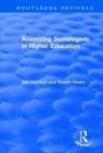 Assessing Sociologists in Higher Education - Book
