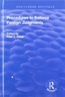 Procedures to Enforce Foreign Judgments - Book