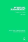 Monetary Management : Principles and Practice - Book
