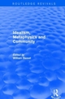 Idealism, Metaphysics and Community - Book