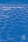 Security Interests in Mobile Equipment - Book
