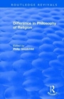 Difference in Philosophy of Religion - Book