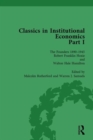 Classics in Institutional Economics, Part I, Volume 4 : The Founders - Key Texts, 1890-1949 - Book
