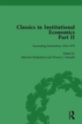 Classics in Institutional Economics, Part II, Volume 10 : Succeeding Generations - Book