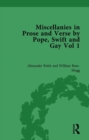 Miscellanies in Prose and Verse by Pope, Swift and Gay Vol 1 - Book