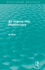 An Inquiry into Physiocracy (Routledge Revivals) - Book