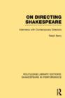 Routledge Library Editions: Shakespeare in Performance - Book