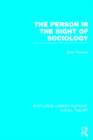 The Person in the Sight of Sociology - Book