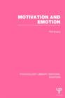 Motivation and Emotion - Book