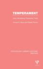 Temperament : Early Developing Personality Traits - Book