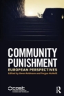 Community Punishment : European perspectives - Book