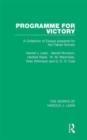 Programme for Victory (Works of Harold J. Laski) - Book