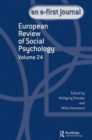 European Review of Social Psychology: Volume 24 - Book