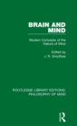 Brain and Mind : Modern Concepts of the Nature of Mind - Book