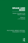 Brain and Mind : Modern Concepts of the Nature of Mind - Book