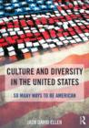 Culture and Diversity in the United States : So Many Ways to Be American - Book