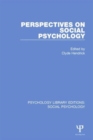 Perspectives on Social Psychology - Book