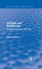 Puzzles and Epiphanies (Routledge Revivals) : Essays and Reviews 1958-1961 - Book