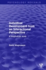 Individual Development from an Interactional Perspective : A Longitudinal Study - Book