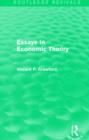 Essays in Economic Theory (Routledge Revivals) - Book