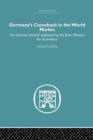 Germany's Comeback in the World Market : the German 'Miracle' explained by the Bonn Minister for Economics - Book