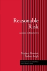 Reasonable Risk : Alcohol in Perspective - Book