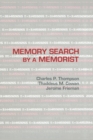 Memory Search By A Memorist - Book