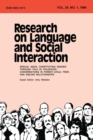 Constituting Gender Through Talk in Childhood : Conversations in Parent-child, Peer, and Sibling Relationships:a Special Issue of research on Language and Social interaction - Book