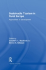 Sustainable Tourism in Rural Europe : Approaches to Development - Book