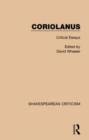 Coriolanus : Critical Essays - Book