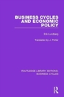 Business Cycles and Economic Policy (RLE: Business Cycles) - Book