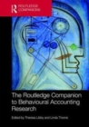 The Routledge Companion to Behavioural Accounting Research - Book