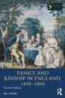 Family and Kinship in England 1450-1800 - Book