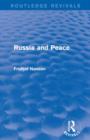 Russia and Peace (Routledge Revivals) - Book