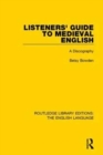Listeners' Guide to Medieval English : A Discography - Book