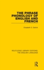 The Phrase Phonology of English and French - Book
