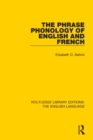 The Phrase Phonology of English and French - Book