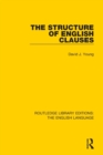 The Structure of English Clauses - Book